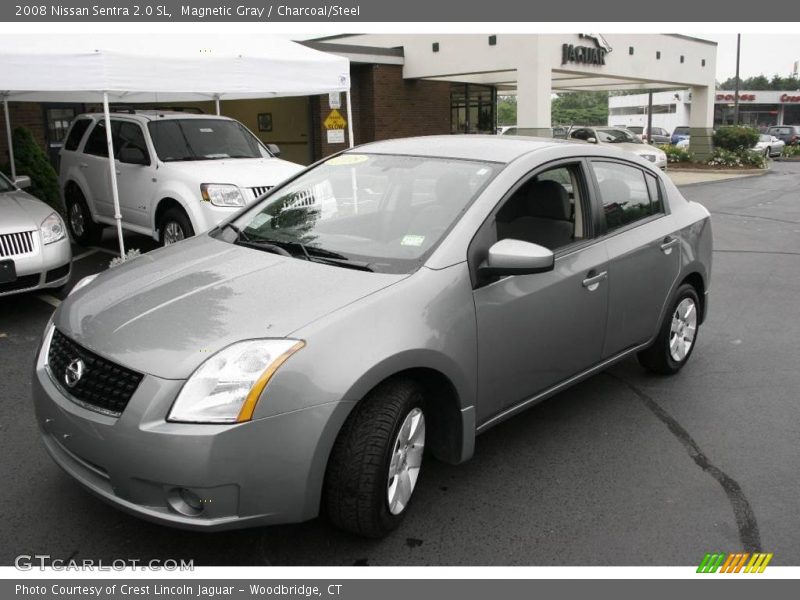 Magnetic Gray / Charcoal/Steel 2008 Nissan Sentra 2.0 SL