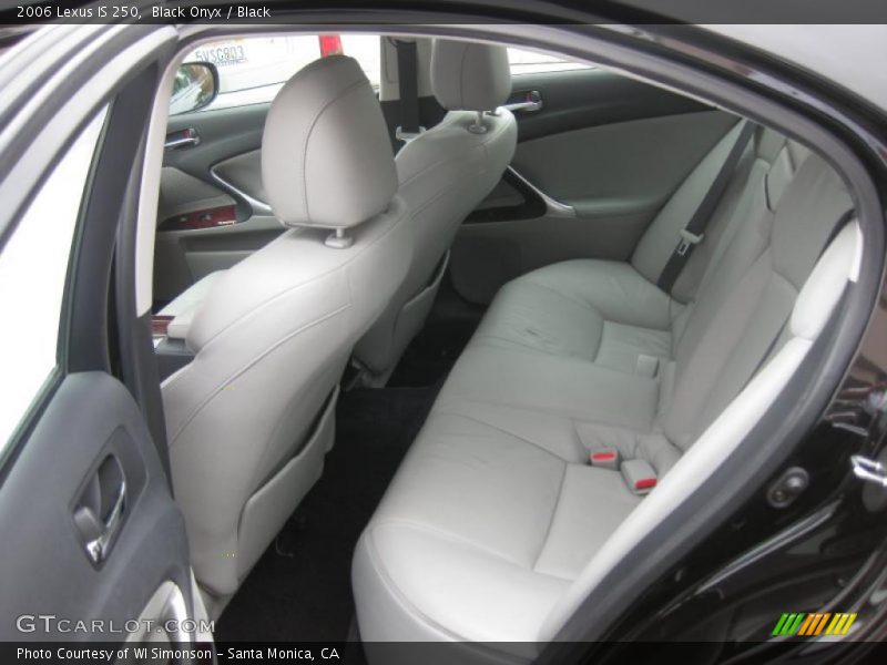 Black Onyx / Black 2006 Lexus IS 250
