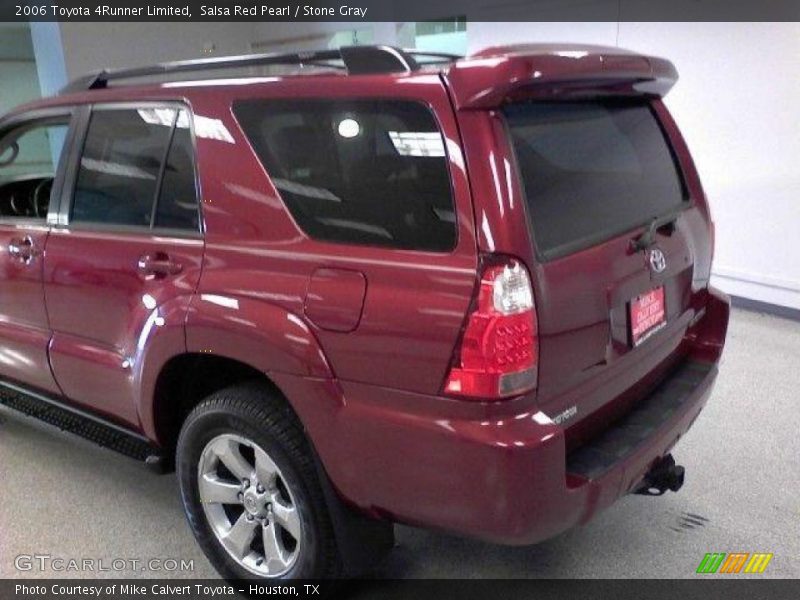 Salsa Red Pearl / Stone Gray 2006 Toyota 4Runner Limited
