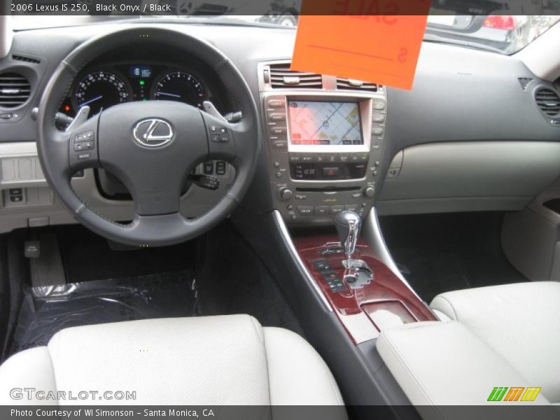 Black Onyx / Black 2006 Lexus IS 250