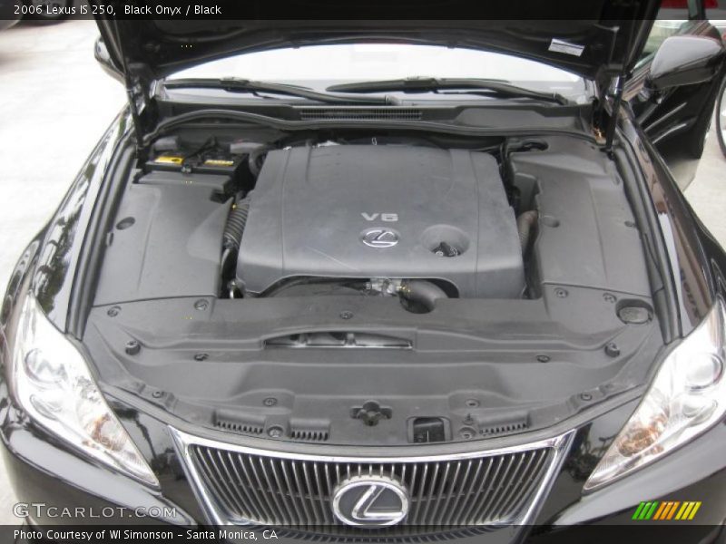 Black Onyx / Black 2006 Lexus IS 250