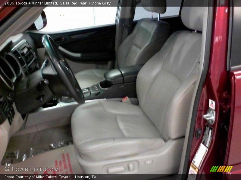 Salsa Red Pearl / Stone Gray 2006 Toyota 4Runner Limited