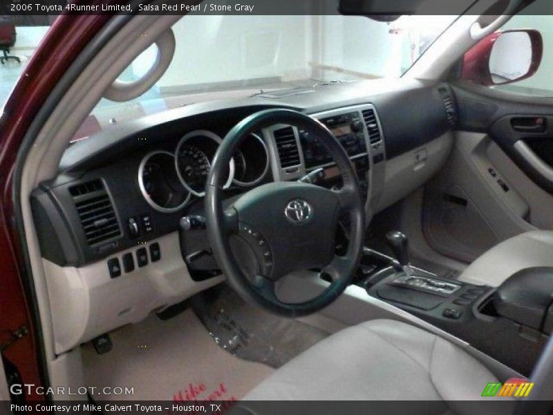 Salsa Red Pearl / Stone Gray 2006 Toyota 4Runner Limited