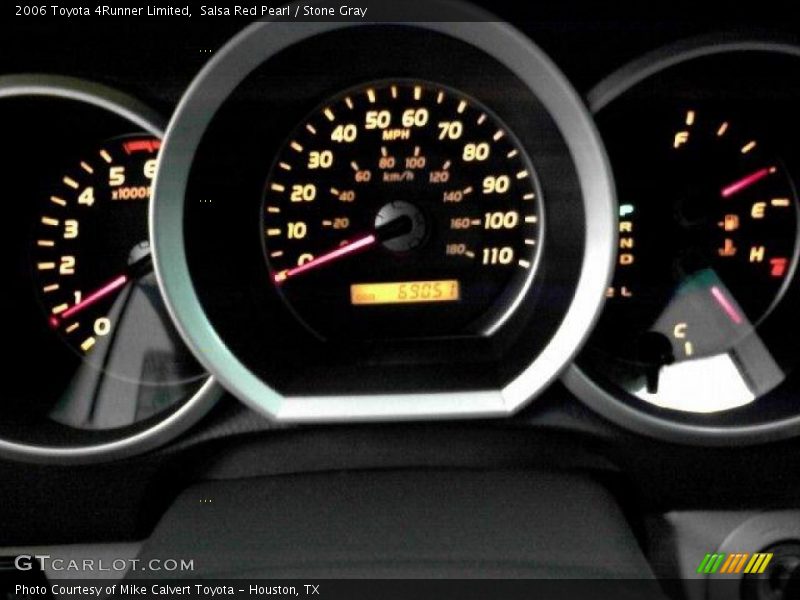 Salsa Red Pearl / Stone Gray 2006 Toyota 4Runner Limited