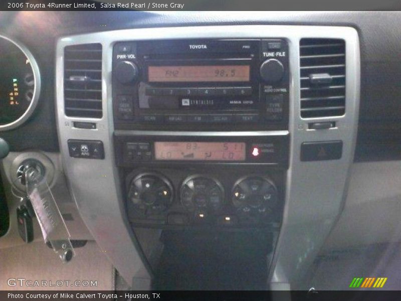 Salsa Red Pearl / Stone Gray 2006 Toyota 4Runner Limited