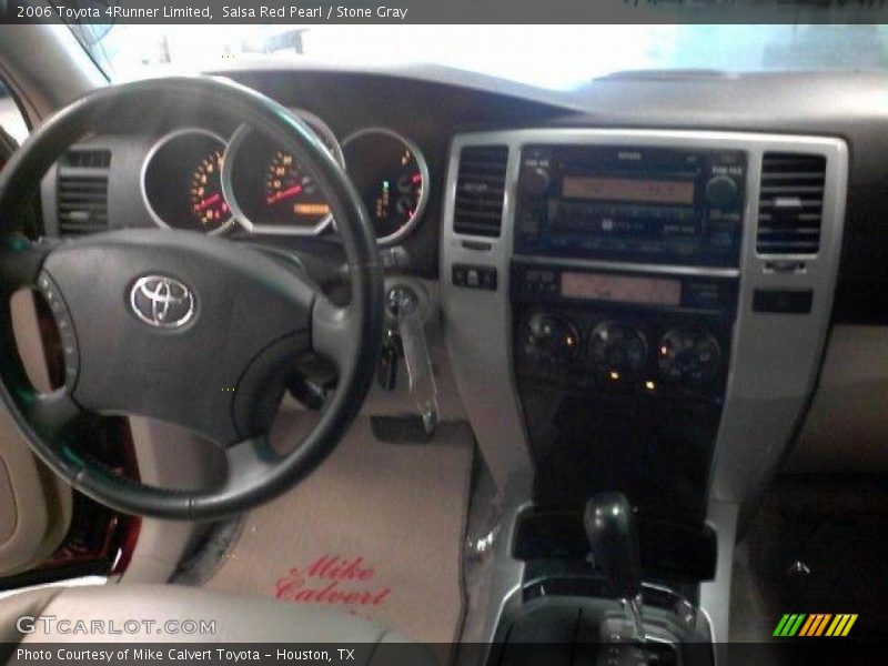 Salsa Red Pearl / Stone Gray 2006 Toyota 4Runner Limited