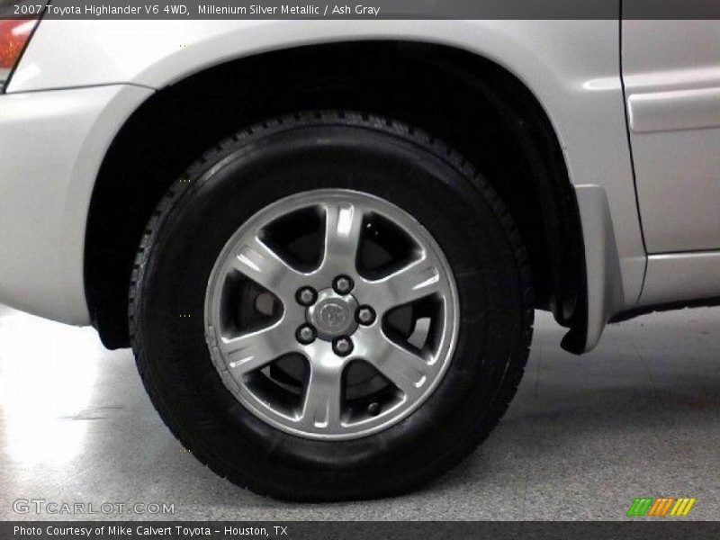Millenium Silver Metallic / Ash Gray 2007 Toyota Highlander V6 4WD