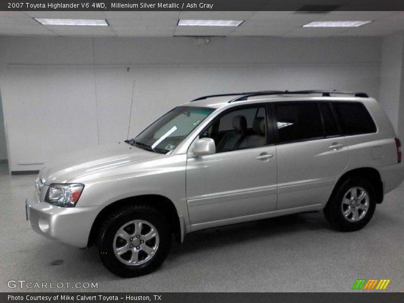 Millenium Silver Metallic / Ash Gray 2007 Toyota Highlander V6 4WD