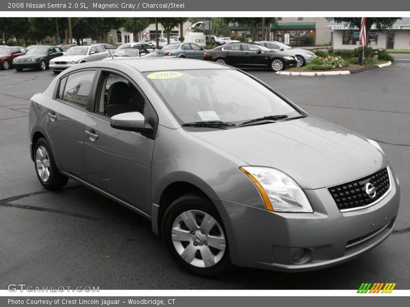 Magnetic Gray / Charcoal/Steel 2008 Nissan Sentra 2.0 SL