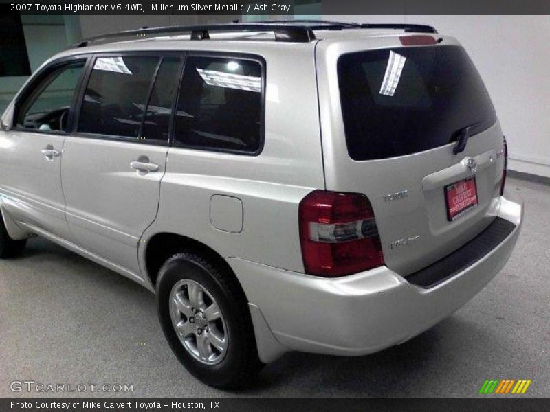 Millenium Silver Metallic / Ash Gray 2007 Toyota Highlander V6 4WD