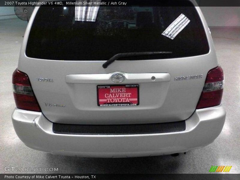 Millenium Silver Metallic / Ash Gray 2007 Toyota Highlander V6 4WD