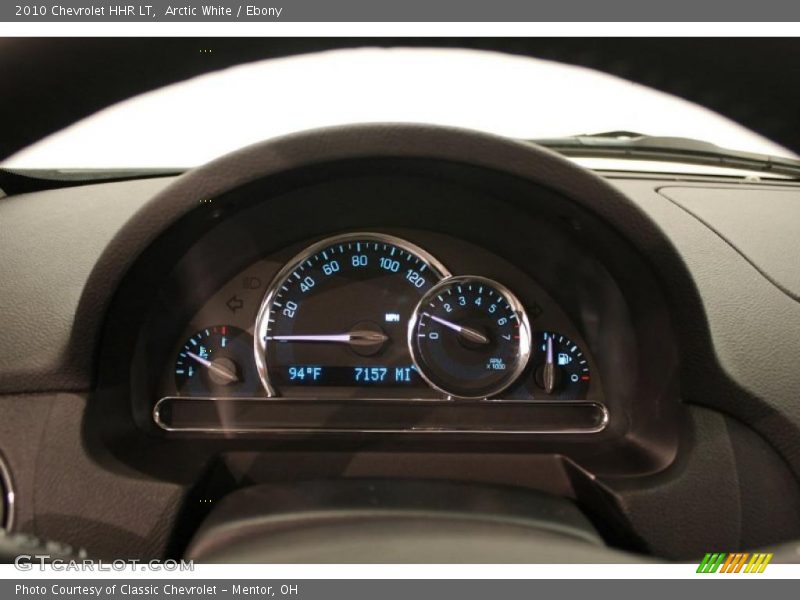 Arctic White / Ebony 2010 Chevrolet HHR LT