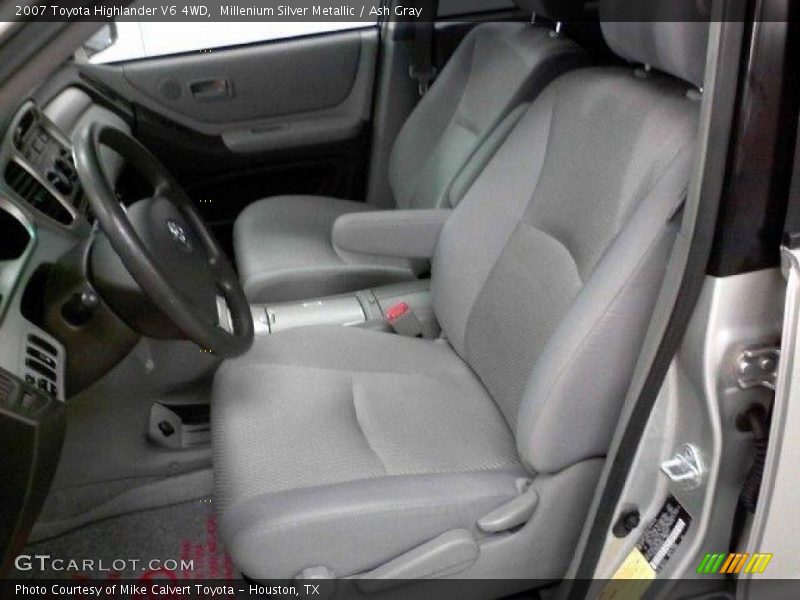 Millenium Silver Metallic / Ash Gray 2007 Toyota Highlander V6 4WD