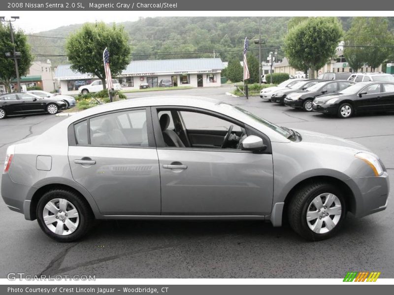 Magnetic Gray / Charcoal/Steel 2008 Nissan Sentra 2.0 SL