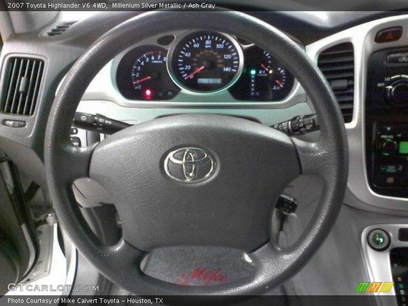 Millenium Silver Metallic / Ash Gray 2007 Toyota Highlander V6 4WD