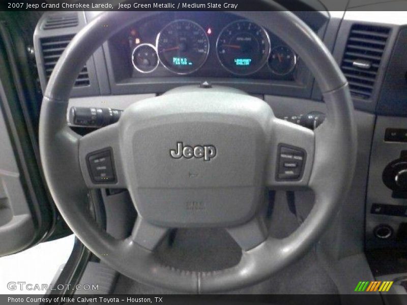 Jeep Green Metallic / Medium Slate Gray 2007 Jeep Grand Cherokee Laredo