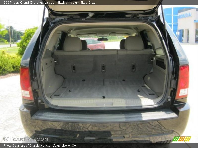 Black / Medium Slate Gray 2007 Jeep Grand Cherokee Laredo