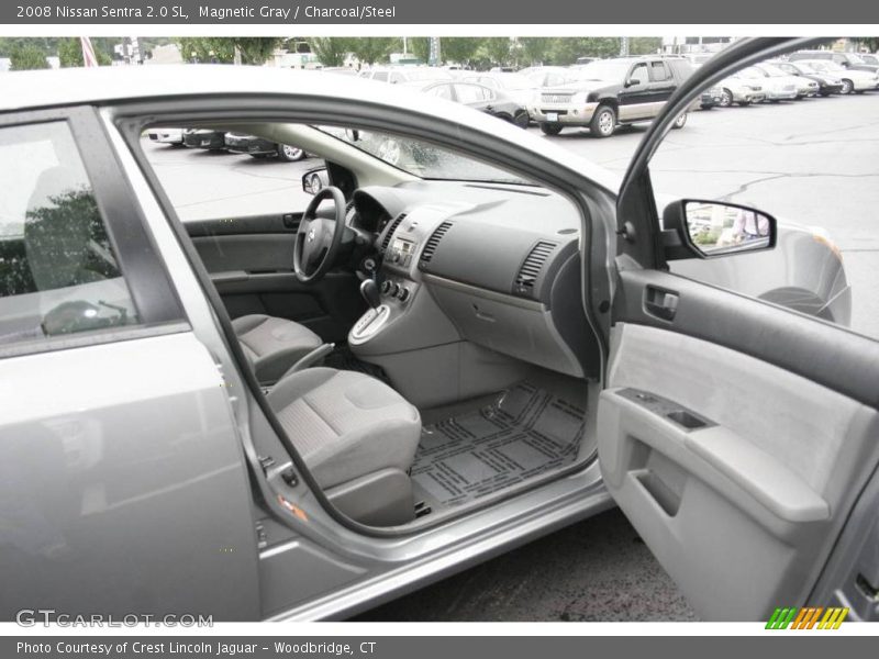 Magnetic Gray / Charcoal/Steel 2008 Nissan Sentra 2.0 SL