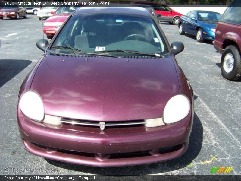 Deep Cranberry Pearlcoat / Agate 2000 Plymouth Neon LX