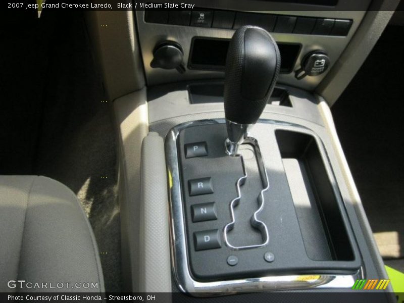 Black / Medium Slate Gray 2007 Jeep Grand Cherokee Laredo