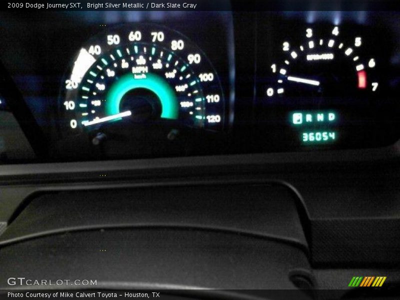 Bright Silver Metallic / Dark Slate Gray 2009 Dodge Journey SXT