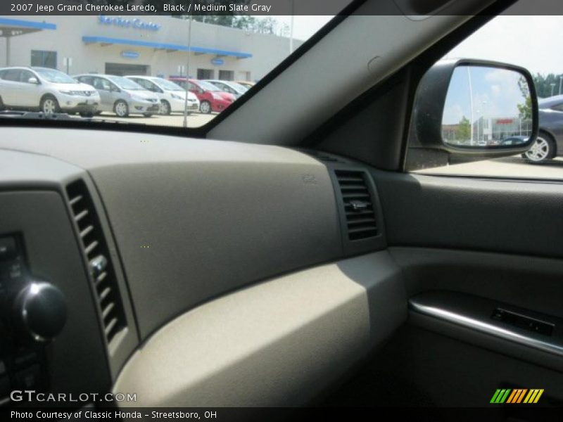 Black / Medium Slate Gray 2007 Jeep Grand Cherokee Laredo