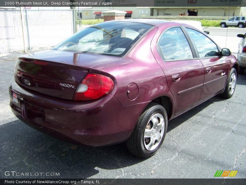 Deep Cranberry Pearlcoat / Agate 2000 Plymouth Neon LX