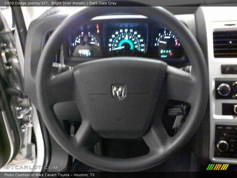 Bright Silver Metallic / Dark Slate Gray 2009 Dodge Journey SXT