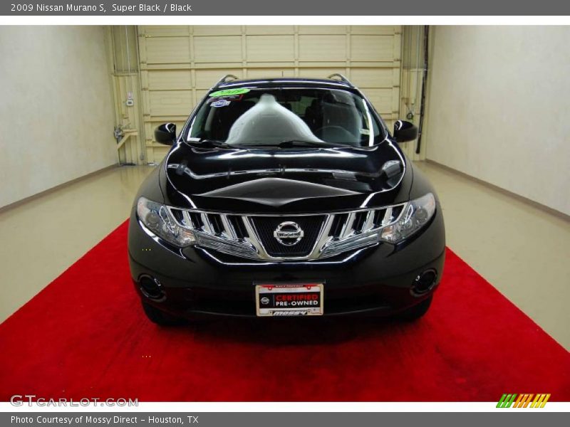 Super Black / Black 2009 Nissan Murano S