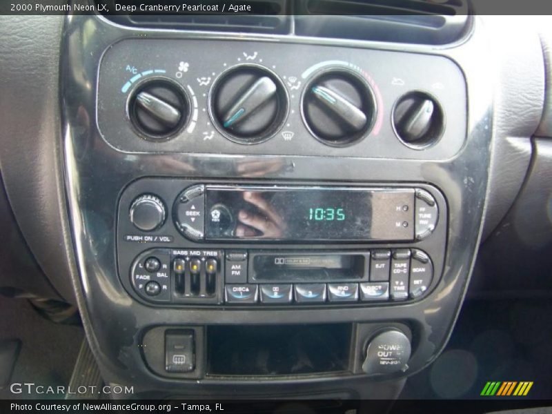 Deep Cranberry Pearlcoat / Agate 2000 Plymouth Neon LX