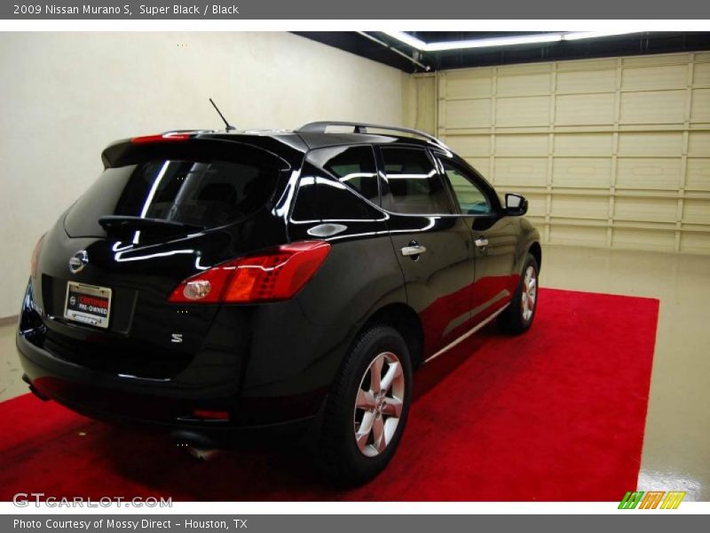 Super Black / Black 2009 Nissan Murano S