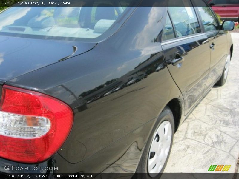 Black / Stone 2002 Toyota Camry LE