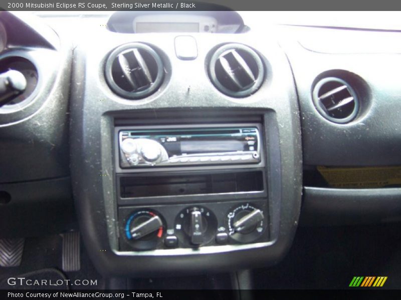 Sterling Silver Metallic / Black 2000 Mitsubishi Eclipse RS Coupe