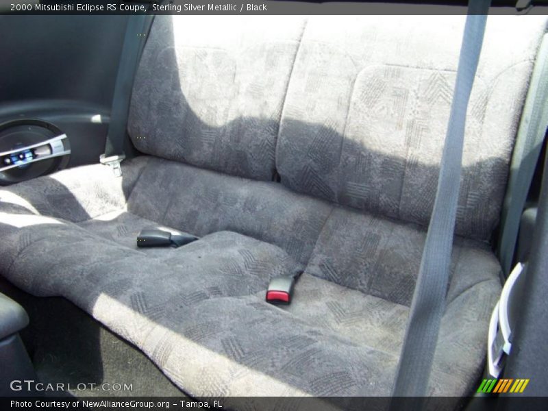 Sterling Silver Metallic / Black 2000 Mitsubishi Eclipse RS Coupe