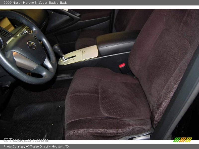 Super Black / Black 2009 Nissan Murano S