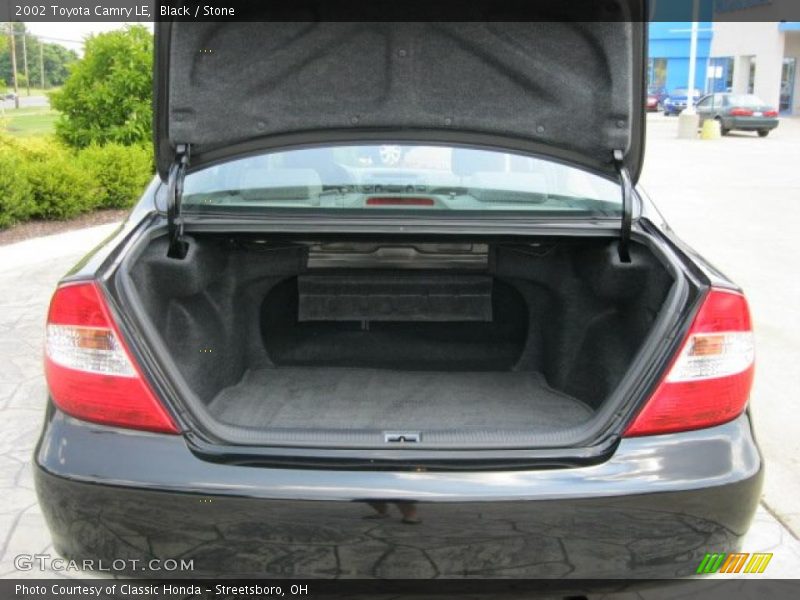 Black / Stone 2002 Toyota Camry LE