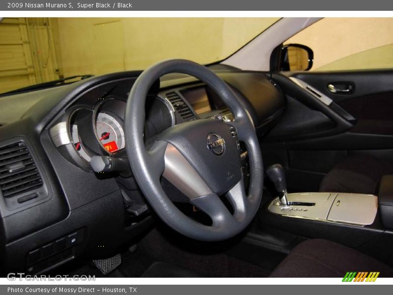 Super Black / Black 2009 Nissan Murano S