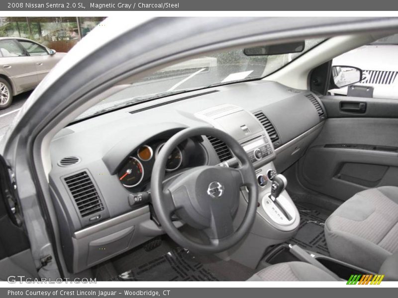 Magnetic Gray / Charcoal/Steel 2008 Nissan Sentra 2.0 SL