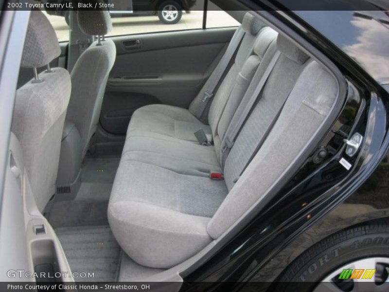 Black / Stone 2002 Toyota Camry LE