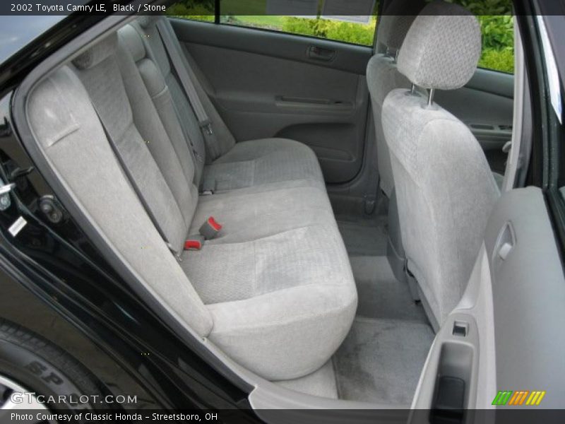Black / Stone 2002 Toyota Camry LE