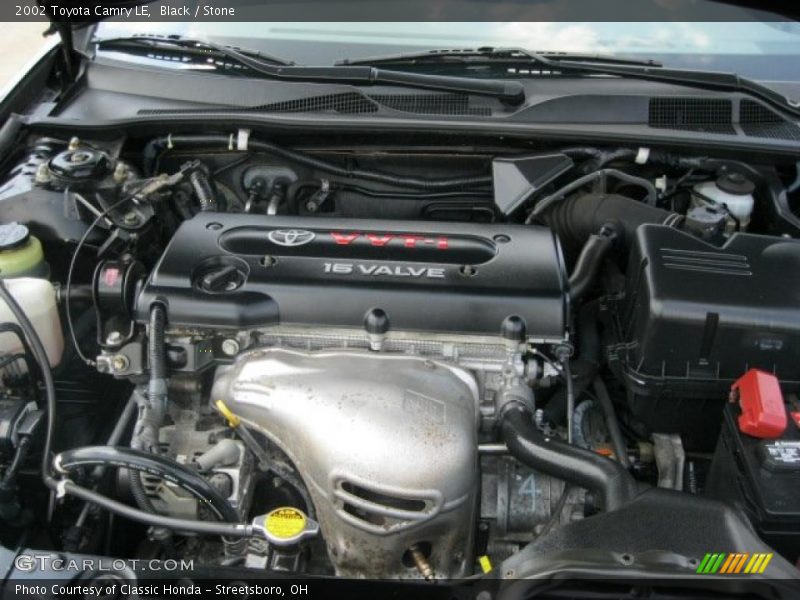 Black / Stone 2002 Toyota Camry LE