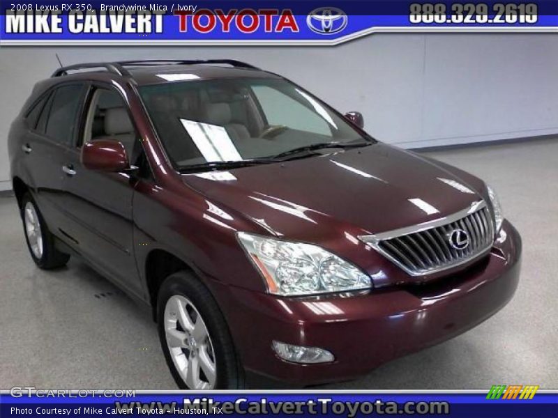 Brandywine Mica / Ivory 2008 Lexus RX 350