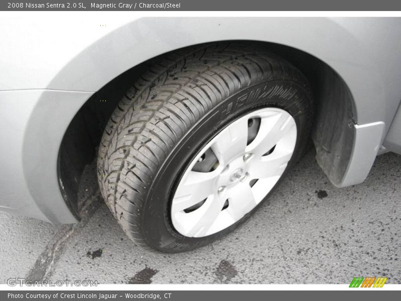Magnetic Gray / Charcoal/Steel 2008 Nissan Sentra 2.0 SL