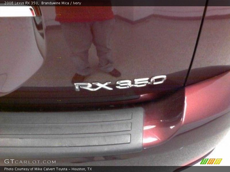 Brandywine Mica / Ivory 2008 Lexus RX 350
