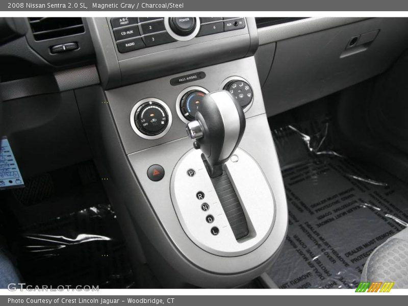 Magnetic Gray / Charcoal/Steel 2008 Nissan Sentra 2.0 SL