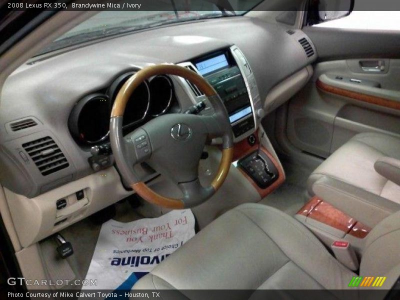 Brandywine Mica / Ivory 2008 Lexus RX 350
