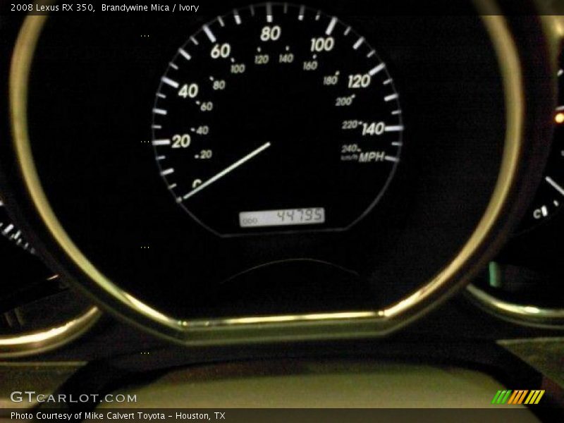 Brandywine Mica / Ivory 2008 Lexus RX 350