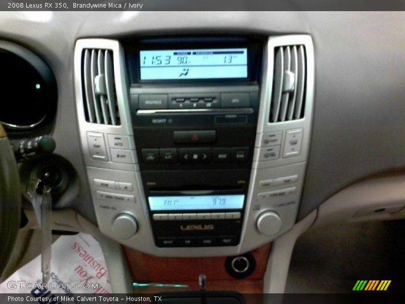 Brandywine Mica / Ivory 2008 Lexus RX 350