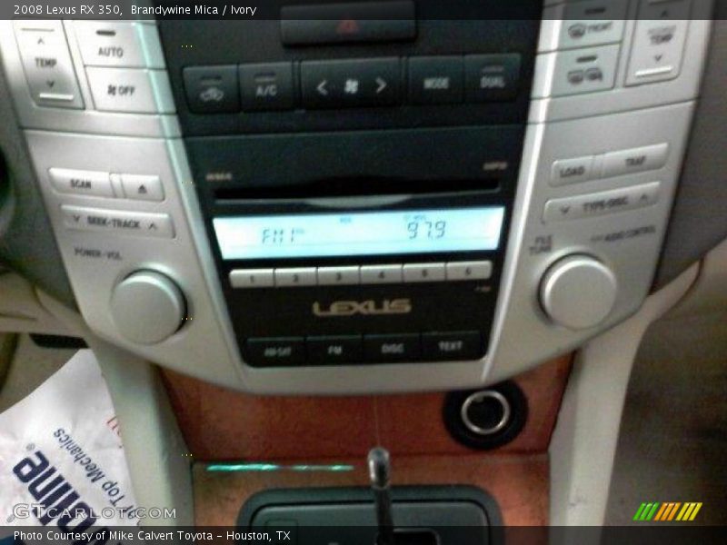 Brandywine Mica / Ivory 2008 Lexus RX 350