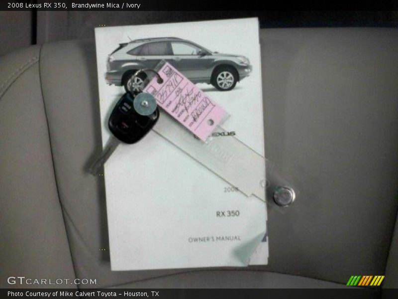 Brandywine Mica / Ivory 2008 Lexus RX 350